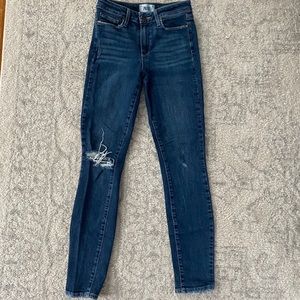 PAIGE Hoxton Ultra Skinny Jeans Size 24